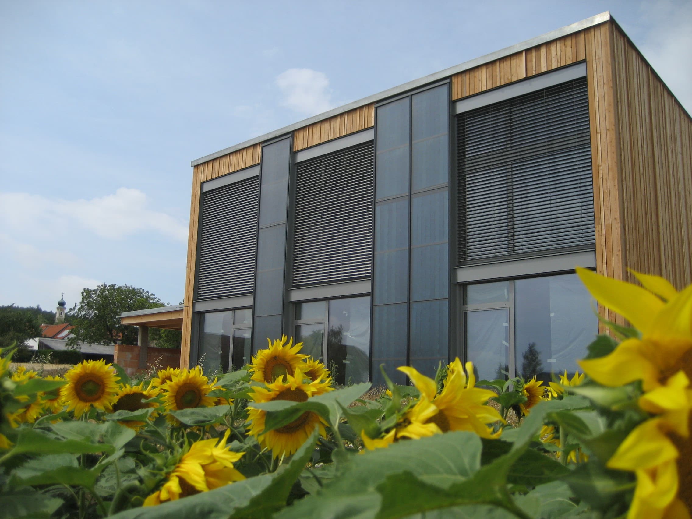 Neubau 3712 Oberdürnbach, thermosolare Bauteilaktivierung, Auszeichnung klima aktiv
