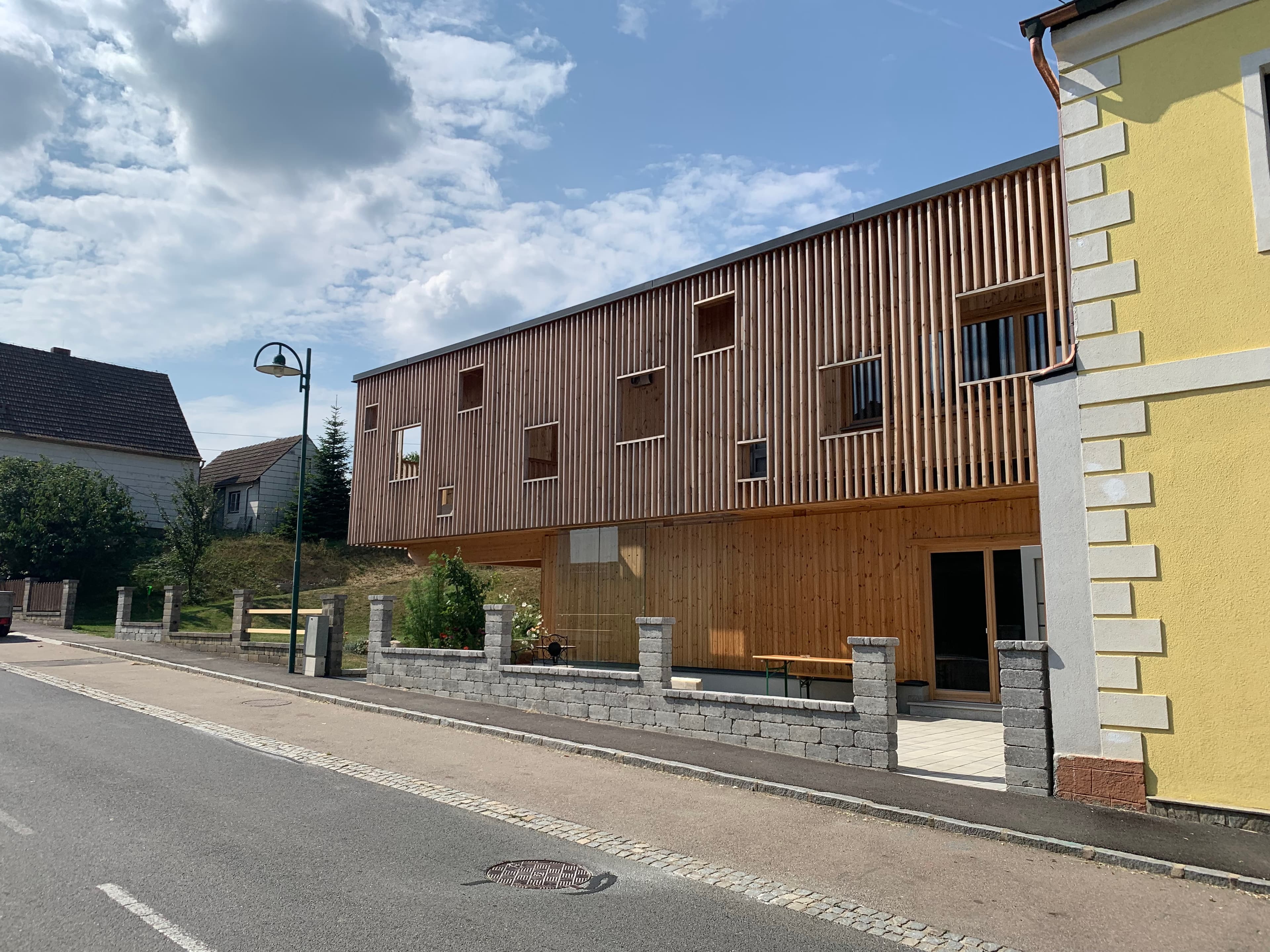 Zubau Wohn- Gasthaus 3751 Kainreith, Massivholz