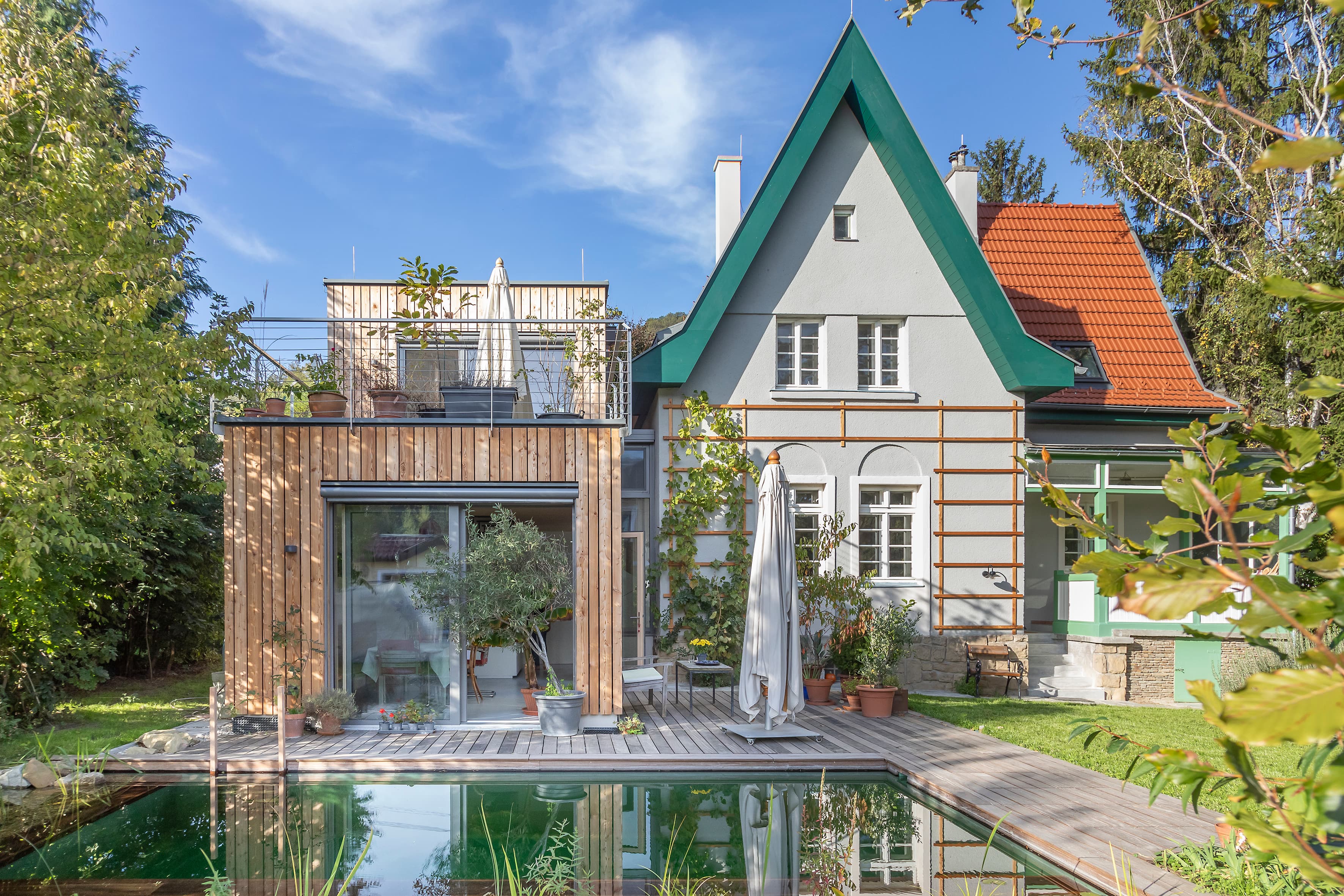 Zu-und Umbau 3400 Klosterneuburg, Holzbau
